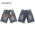 Men's denim shorts – Style 8680 Blue