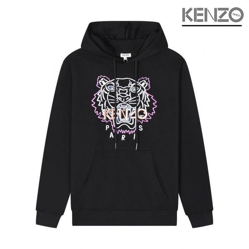 Amuro tiger head print hoodie unisex g6