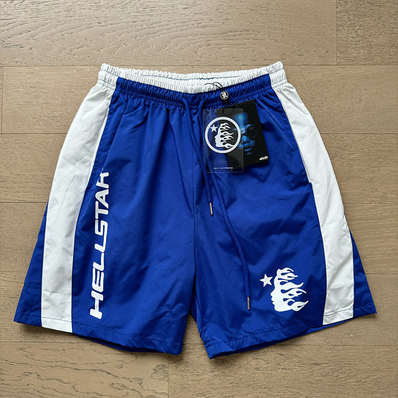 Washed Vintage Casual Shorts 2026 Summer New European and American Trendy Brand Five-Point Shorts