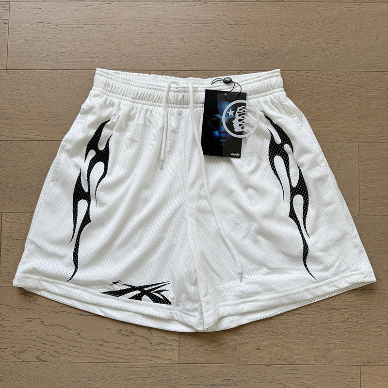 Washed Vintage Casual Shorts 2026 Summer New European and American Trendy Brand Five-Point Shorts（2）