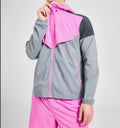 Gmabcd New Model NK Same Style Sports Breathable Color Block Jacket Casual Quick-Dry Hiking Set