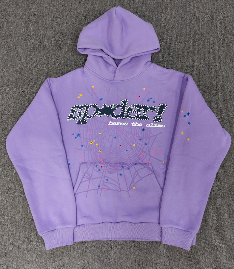 Heavy weight High-Quality Original Sp555der Hoodie 450G Unisex [Fleece Lined]