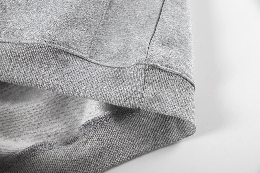 A-L-O Oversized Heavyweight Zip Hoodie Terry Fleece Streetwear Jacket