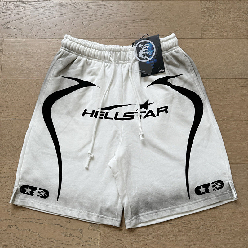 Washed Vintage Casual Shorts 2026 Summer New European and American Trendy Brand Five-Point Shorts（2）