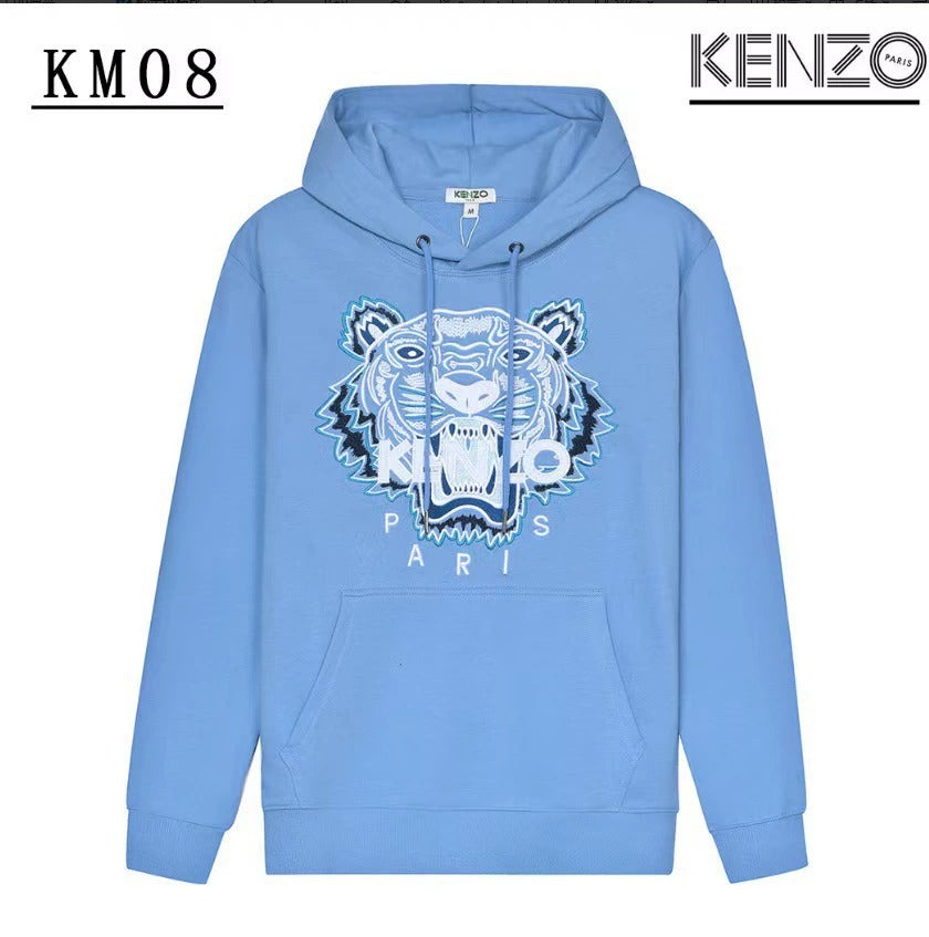 Amuro tiger head print hoodie unisex g27