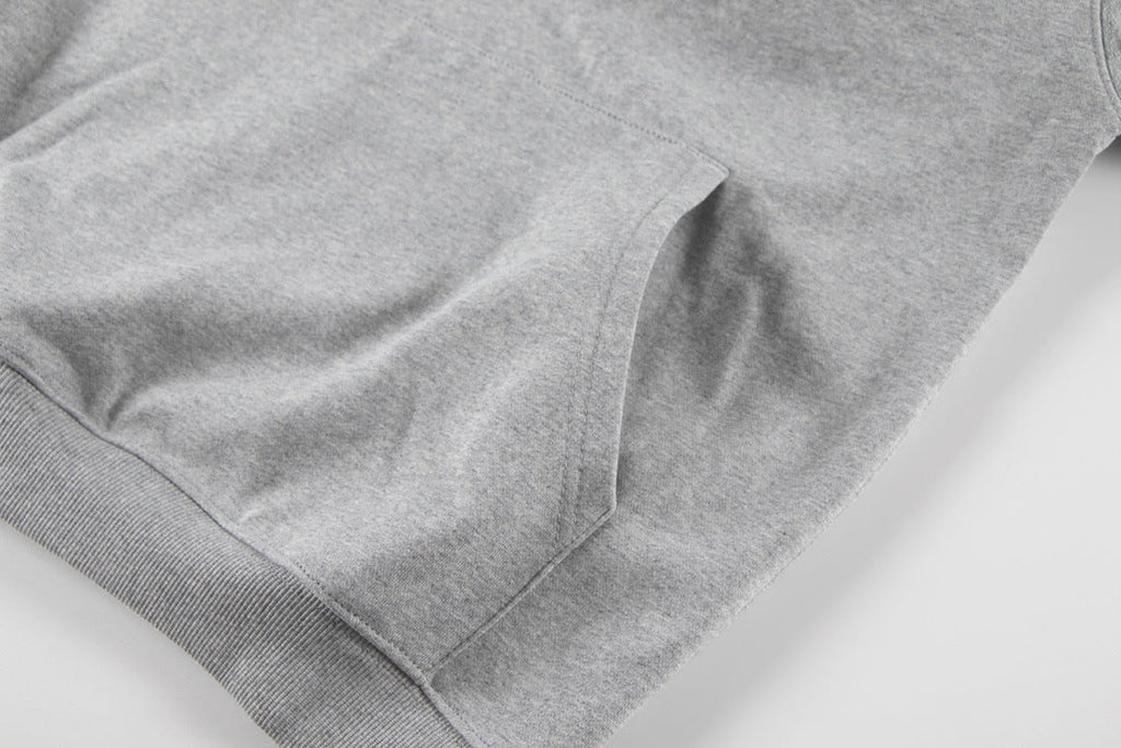 A-L-O Oversized Heavyweight Zip Hoodie Terry Fleece Streetwear Jacket