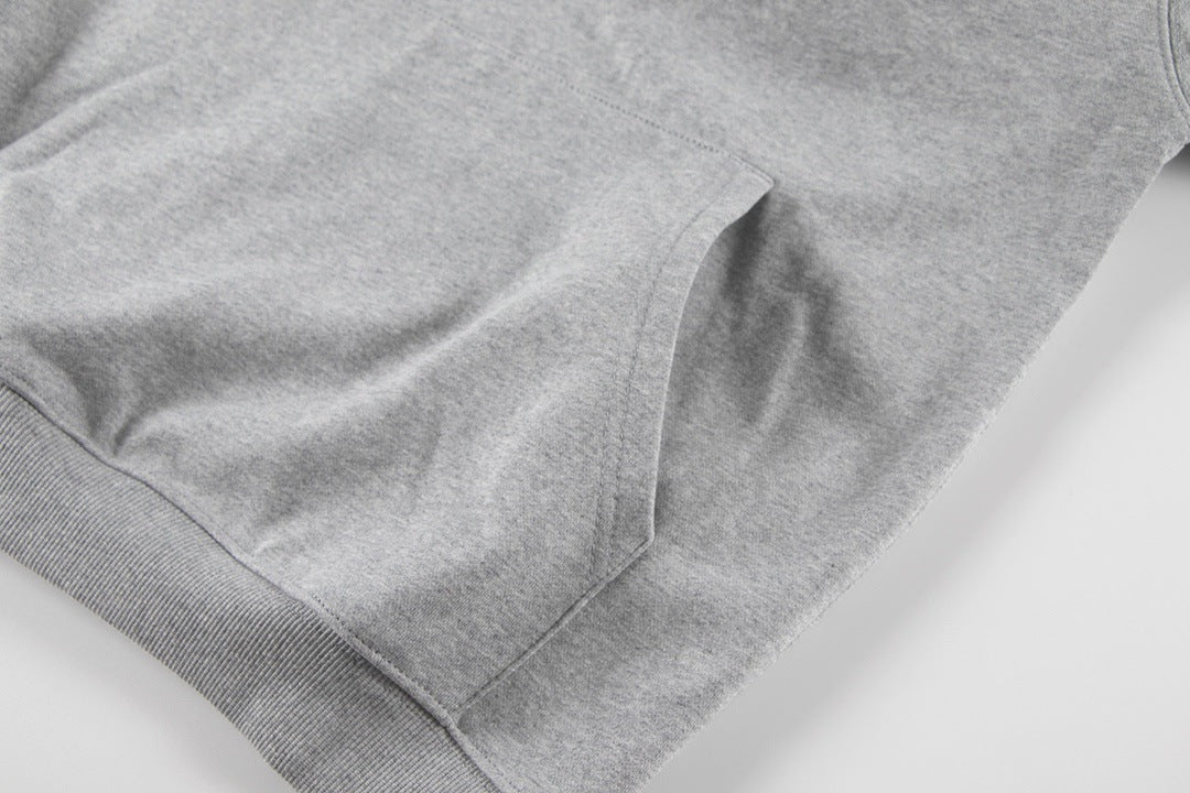 A-L-O Oversized Heavyweight Zip Hoodie Terry Fleece Streetwear Jacket