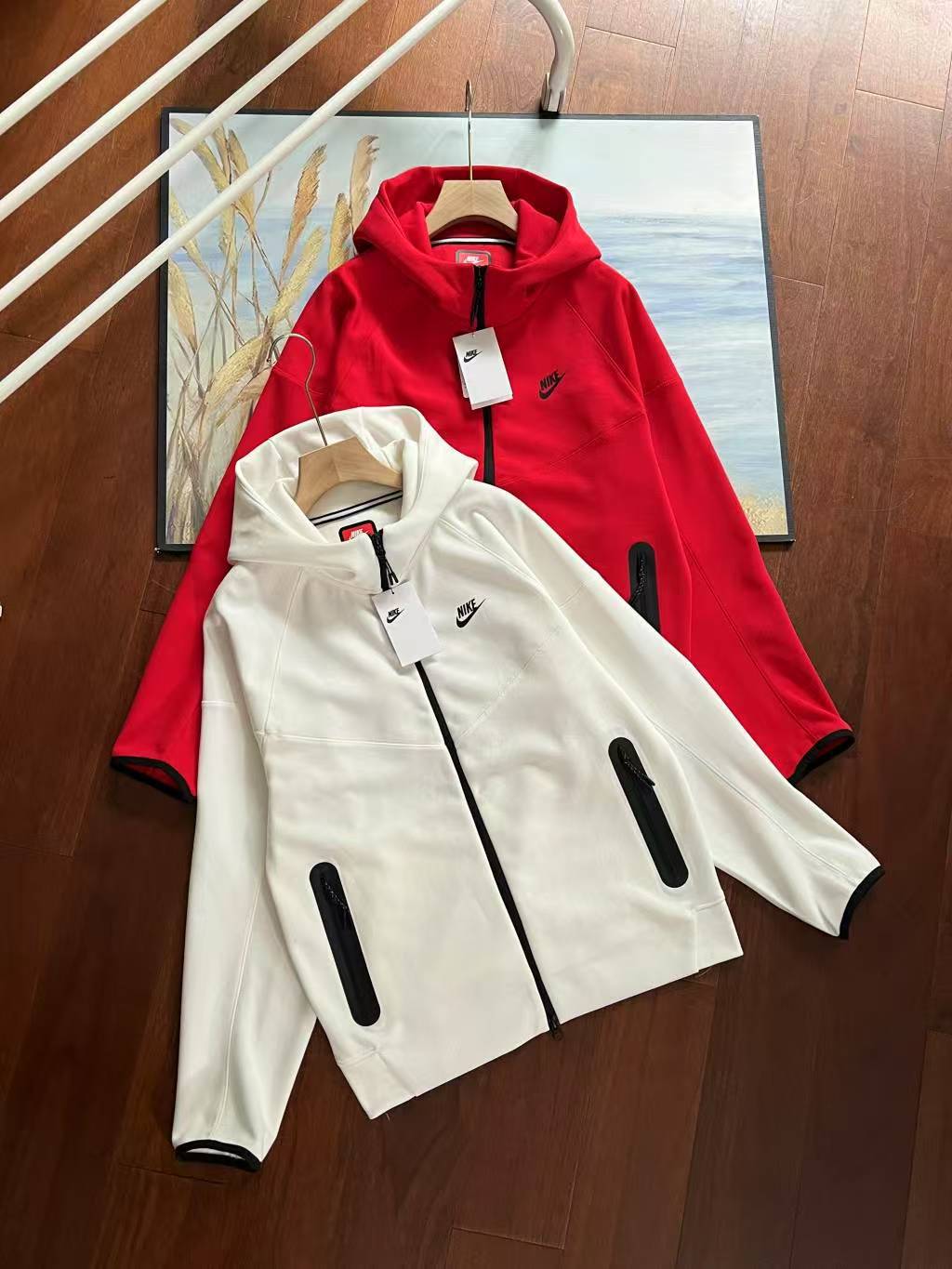 GMabcd 2025 slim fit men's casual sports hooded jacket with side zipper