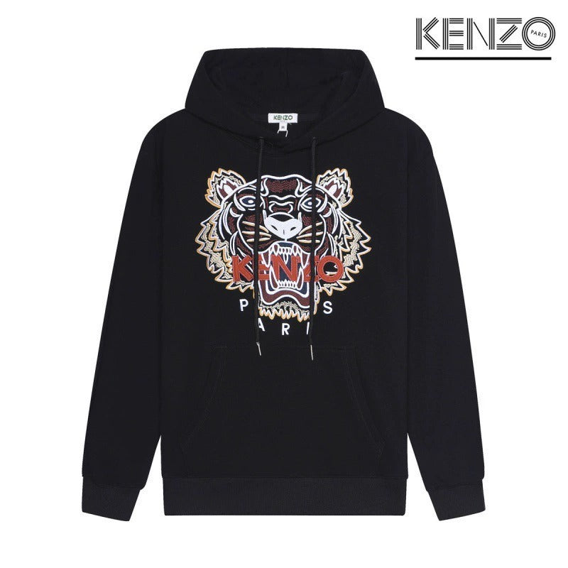 Amuro tiger head print hoodie unisex g13