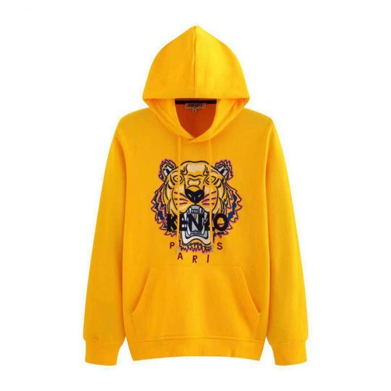 Amuro tiger head print hoodie unisex g23