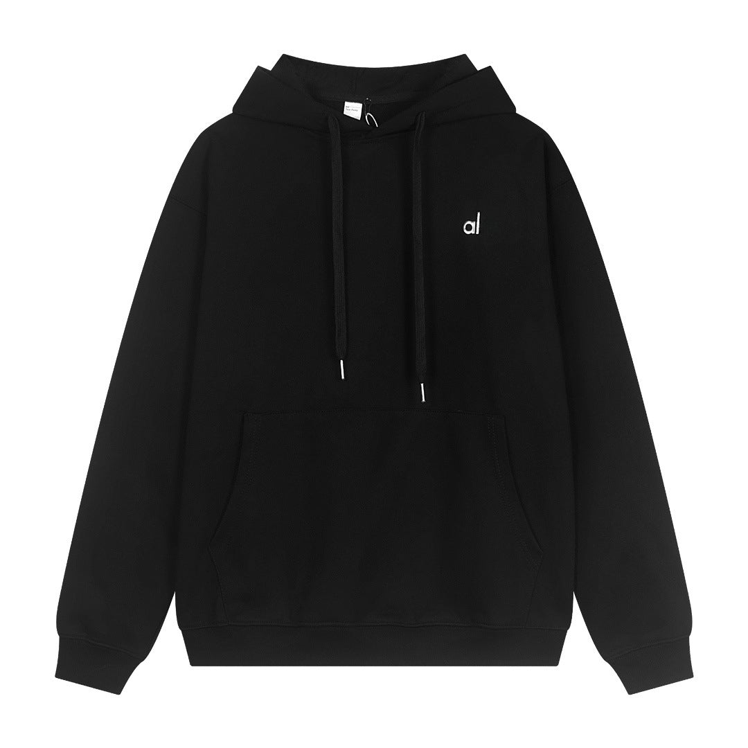 A-L-O Oversized Heavyweight Zip Hoodie Terry Fleece Streetwear Jacket