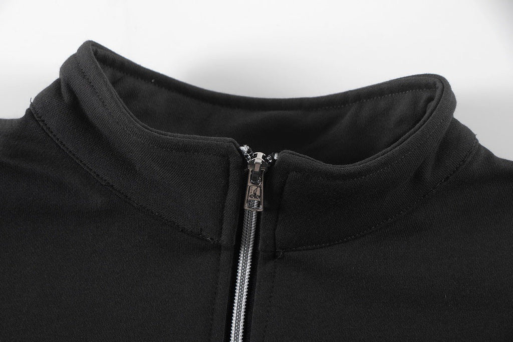 A-L-O Oversized Heavyweight Zip Hoodie Terry Fleece Streetwear Jacket