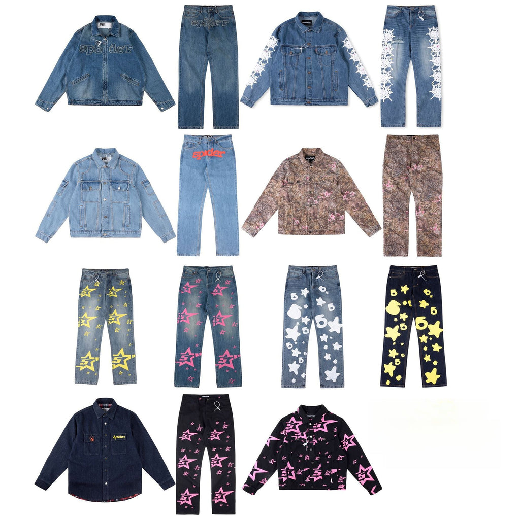 GMabcd-Sp555-der worldwide 555555 Casual Denim Suit