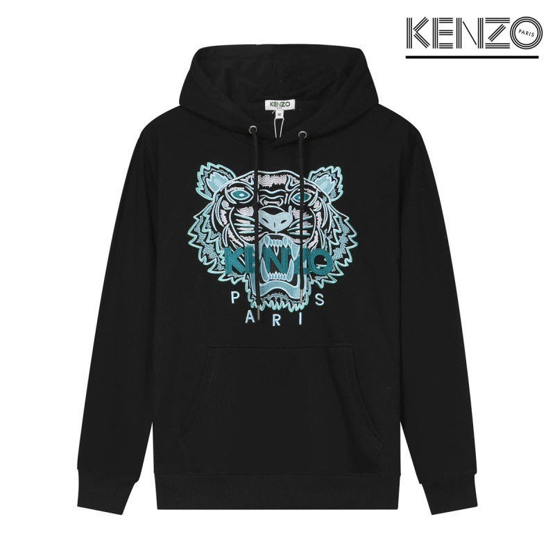 Amuro tiger head print hoodie unisex g16