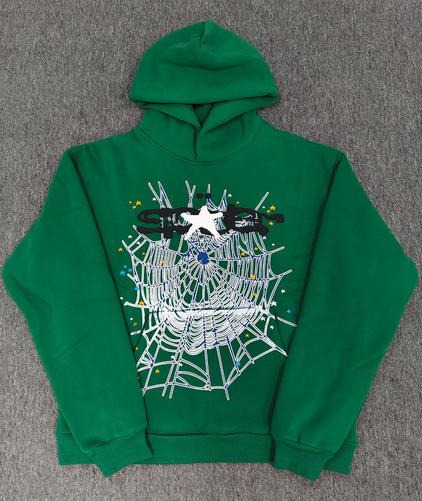 Heavy weight High-Quality Original Sp555der Hoodie 450G Unisex [Fleece Lined]
