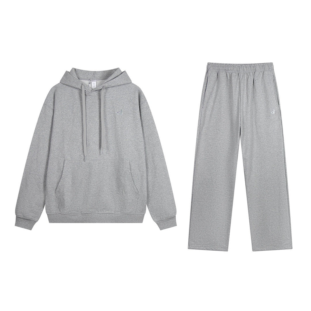 A-L-O Oversized Heavyweight Zip Hoodie Terry Fleece Streetwear Jacket