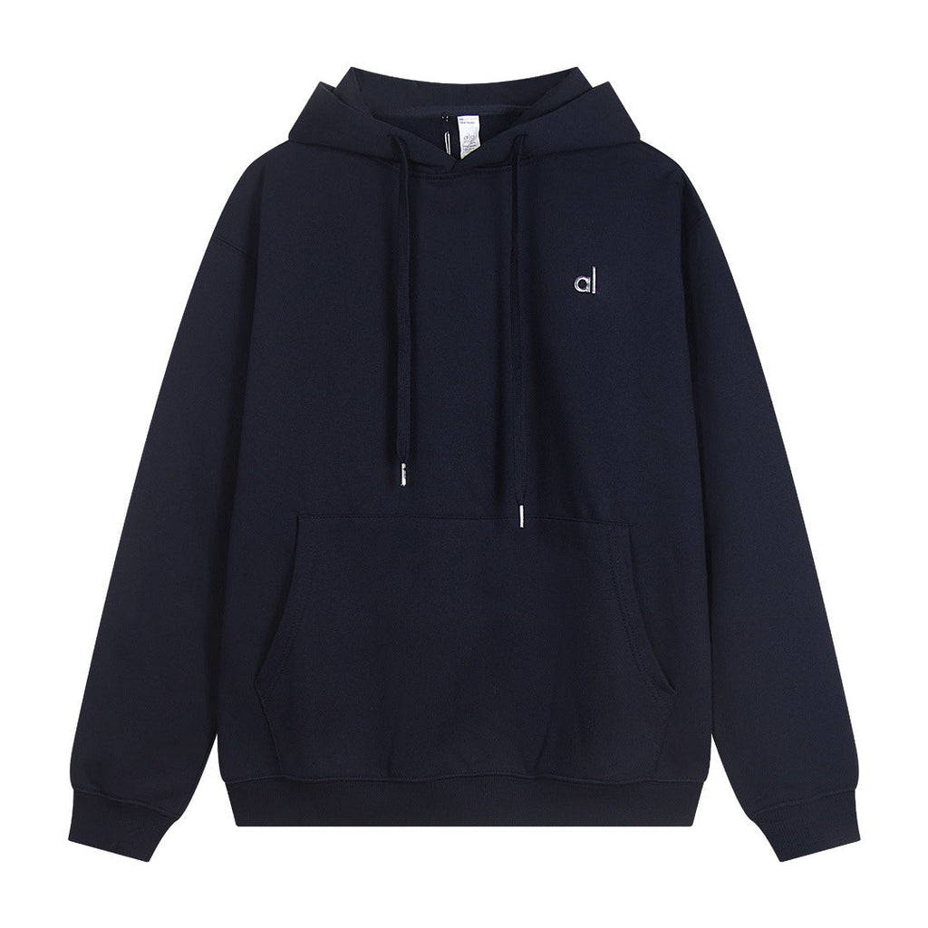 A-L-O Oversized Heavyweight Zip Hoodie Terry Fleece Streetwear Jacket