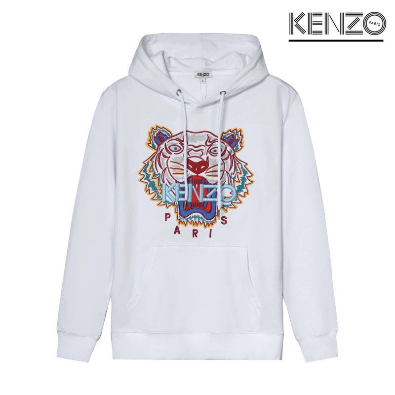 Amuro tiger head print hoodie unisex g19