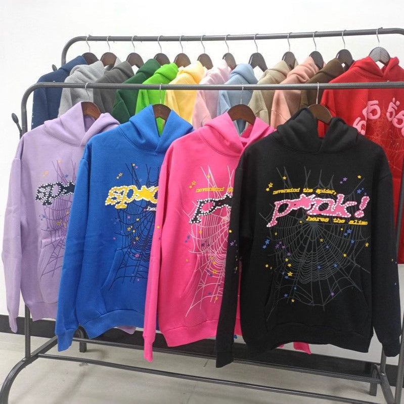 Heavy weight High-Quality Original Sp555der Hoodie 450G Unisex [Fleece Lined]