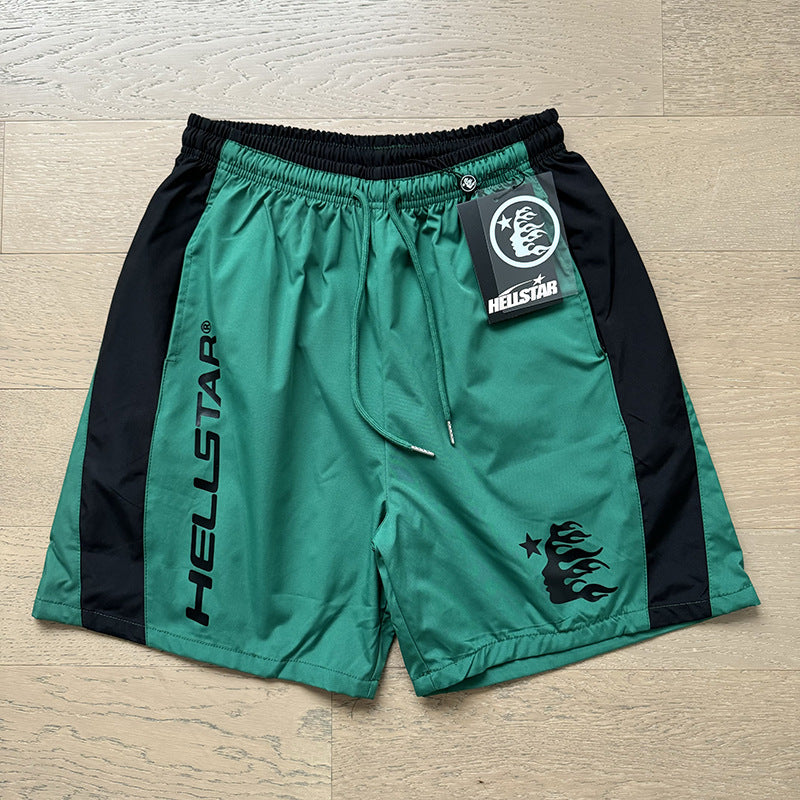 Washed Vintage Casual Shorts 2026 Summer New European and American Trendy Brand Five-Point Shorts