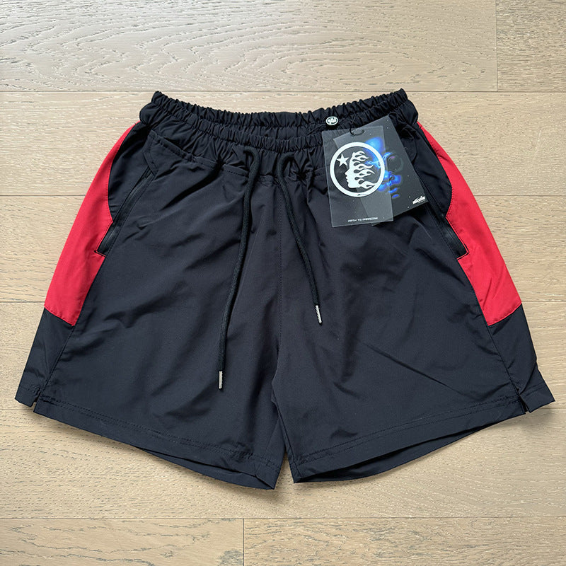Washed Vintage Casual Shorts 2026 Summer New European and American Trendy Brand Five-Point Shorts（2）