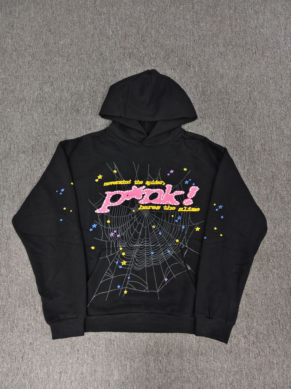 Heavy weight High-Quality Original Sp555der Hoodie 450G Unisex [Fleece Lined]