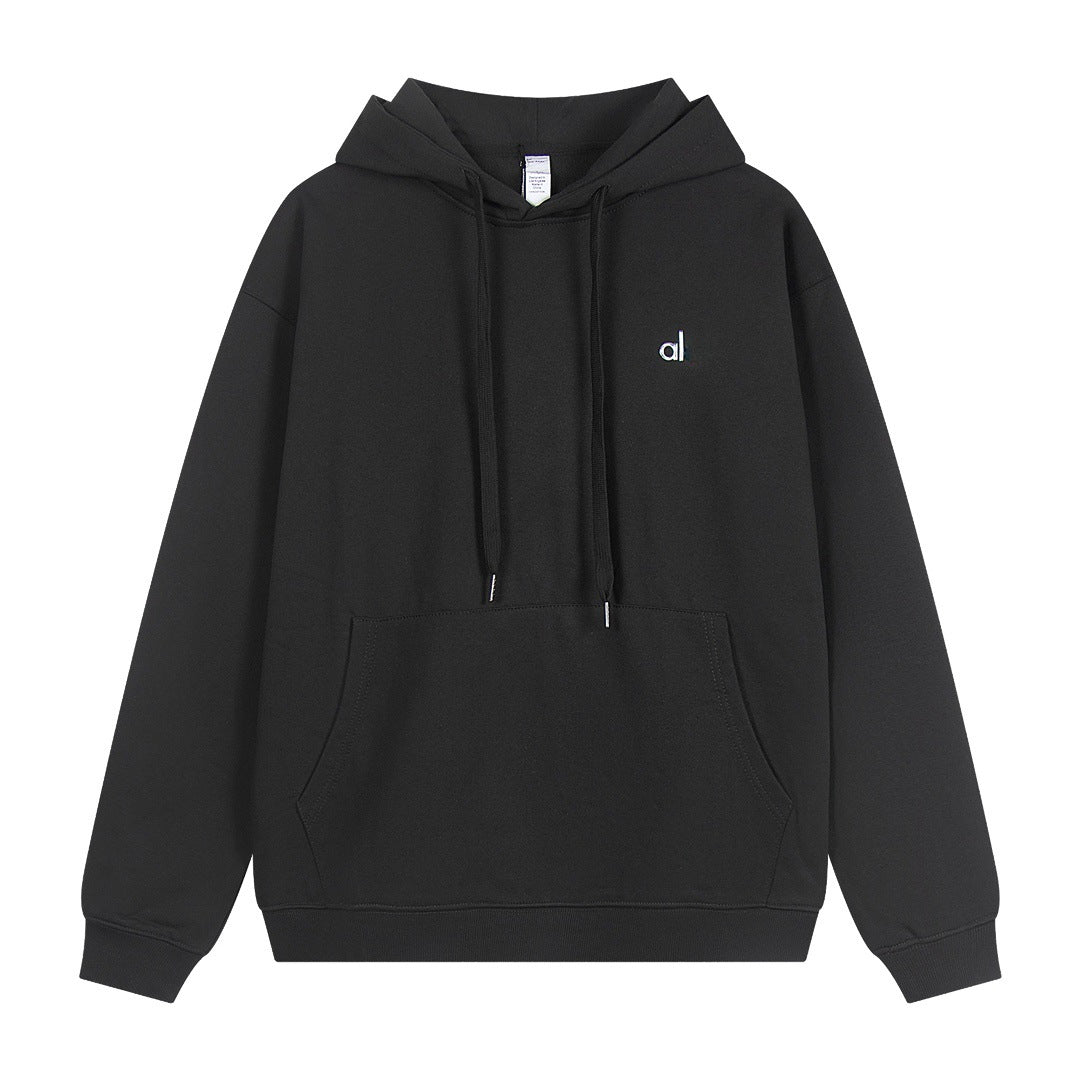 A-L-O Oversized Heavyweight Zip Hoodie Terry Fleece Streetwear Jacket