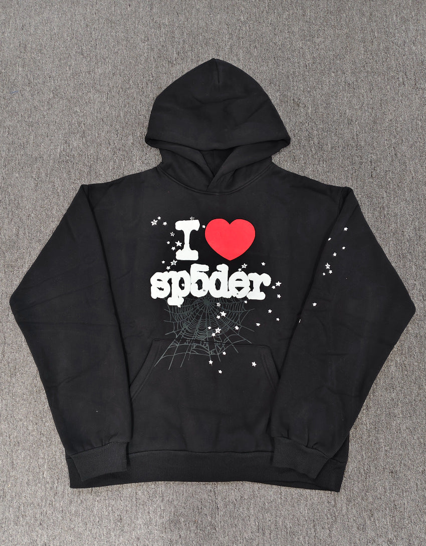 Heavy weight High-Quality Original Sp555der Hoodie 450G Unisex [Fleece Lined]