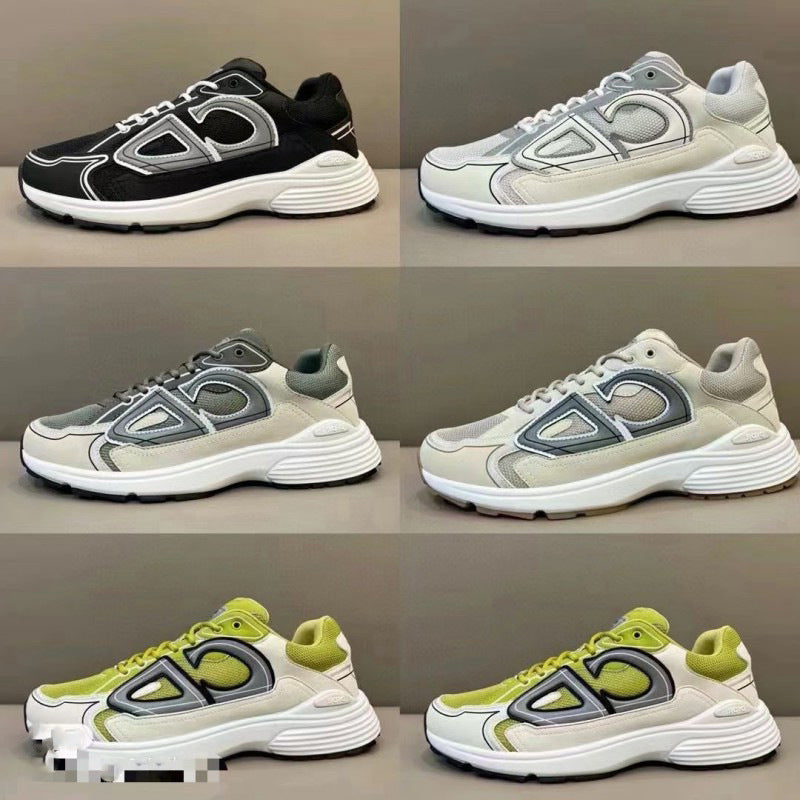 2025 New CD Fashion Casual Couple Lightweight Mesh Shoes Breathable Comfortable Casual Sneakers B30 Running Shoes(2)
