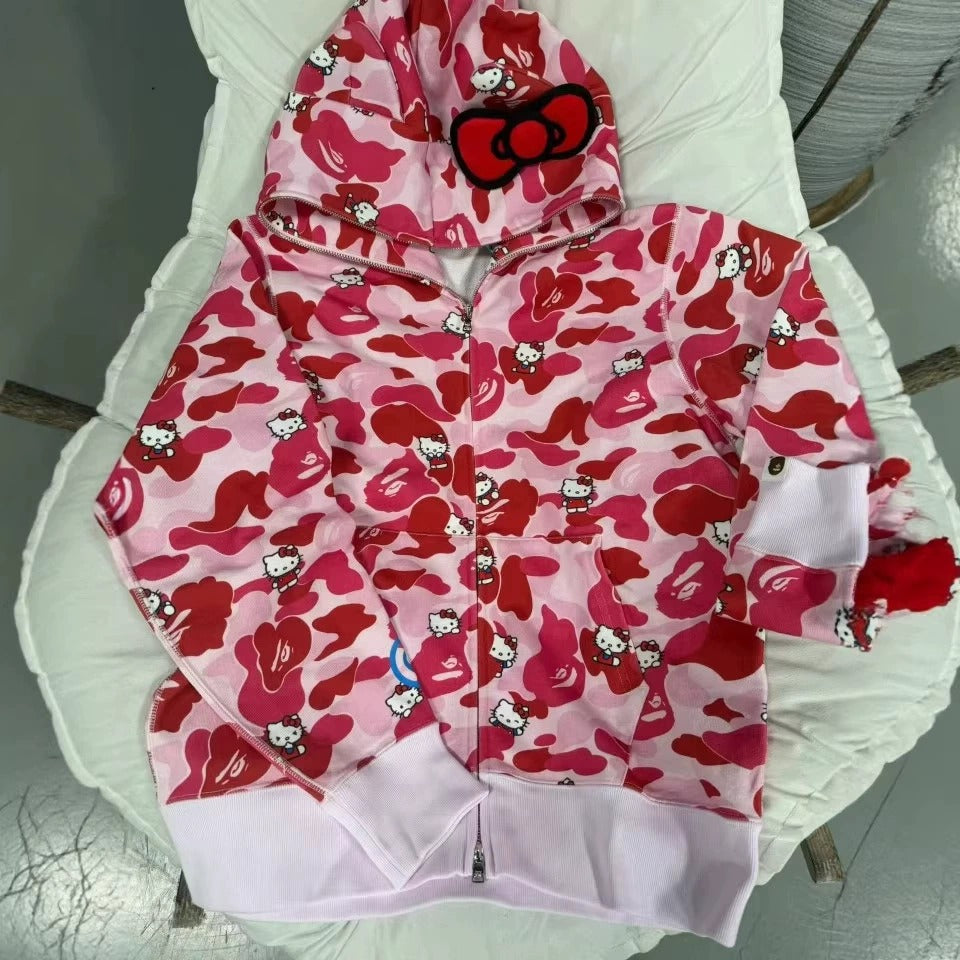 Kuromi hello kitty oversized hoodie g3