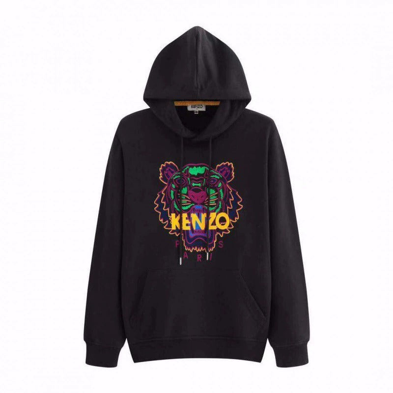 Amuro tiger head print hoodie unisex g22