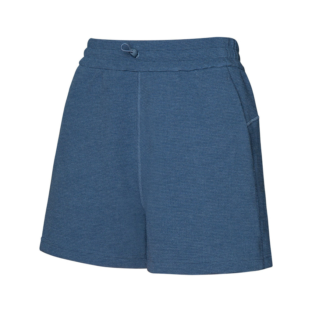 Women's waffle-knit loose yoga shorts image 5