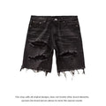 VARIANT_IMAGE::Washed Black | Men's ripped denim shorts