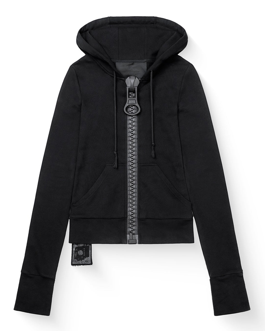 GMabcd zip hoodie detail