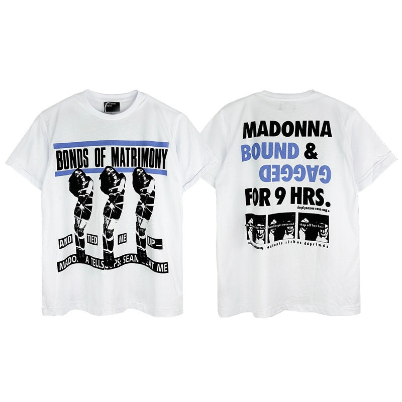 Vintage graphic cotton T-shirt lifestyle image 4