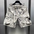 VARIANT_IMAGE::K256 Gray | Men's camouflage five-point shorts