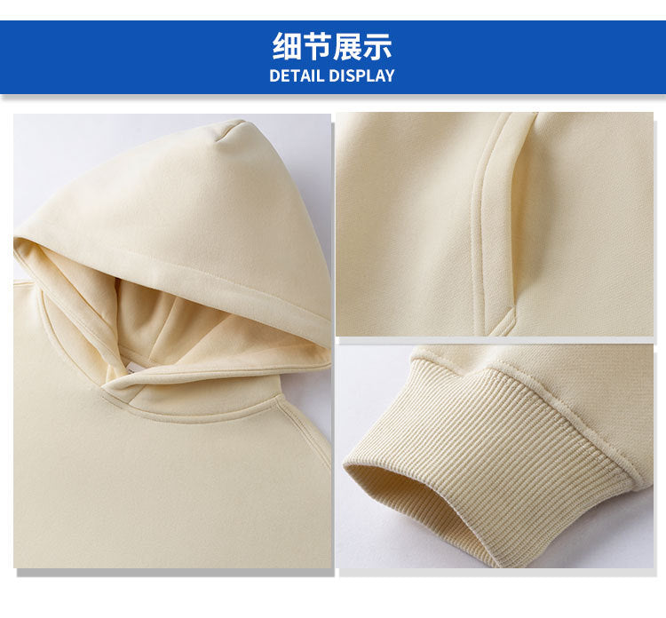 GMabcd heavyweight fleece hoodie product detail 12