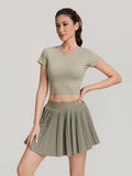 VARIANT_IMAGE::Green | Women's tennis skirt set