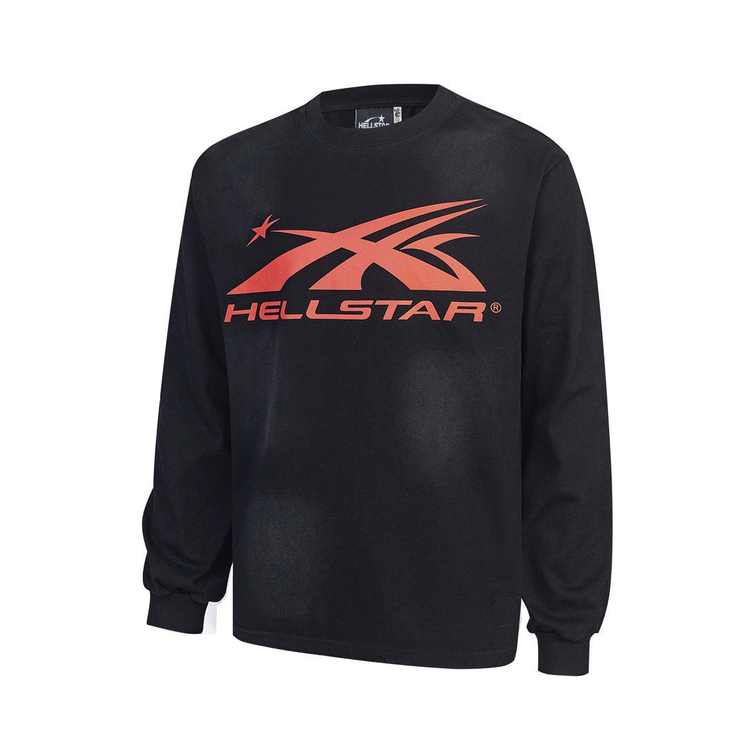 Variant image – 07 Black graphic long-sleeve T-shirt