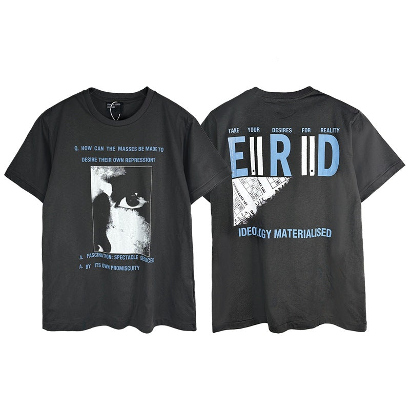 Vintage graphic cotton T-shirt lifestyle image 5
