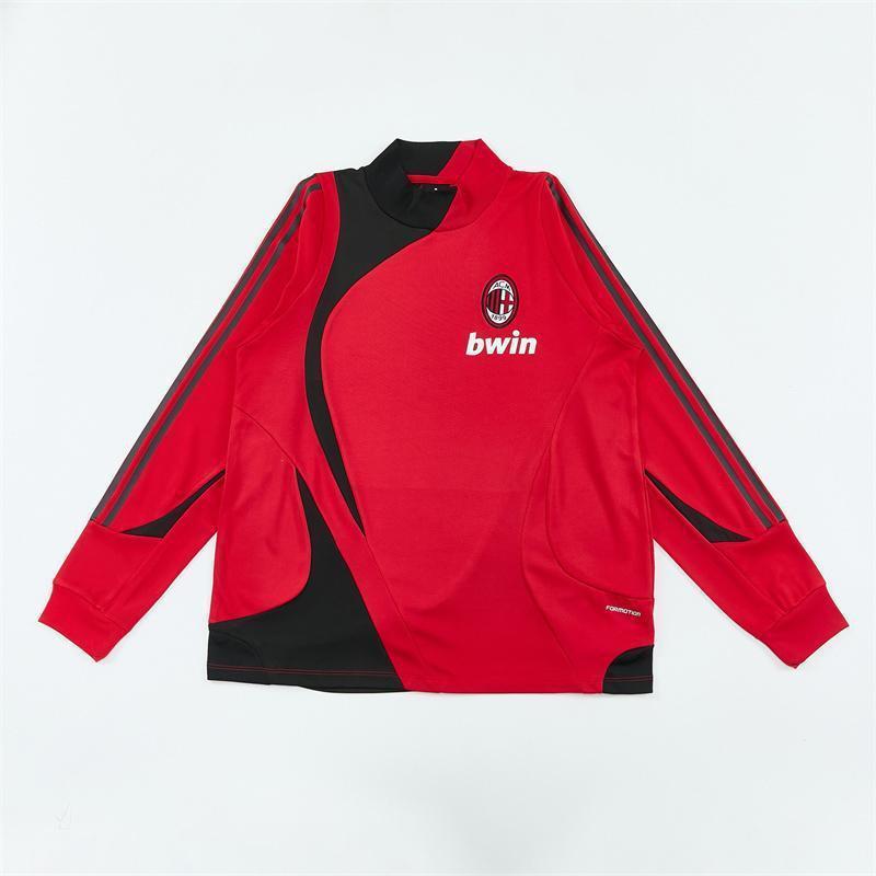 Retro football long-sleeve sports sweatshirt detail