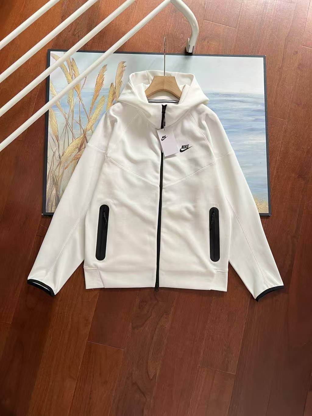 GMabcd 2025 casual sports hooded men's slim fit side zipper suit jacket