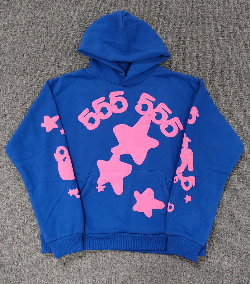 Heavy weight High-Quality Original Sp555der Hoodie 450G Unisex [Fleece Lined]