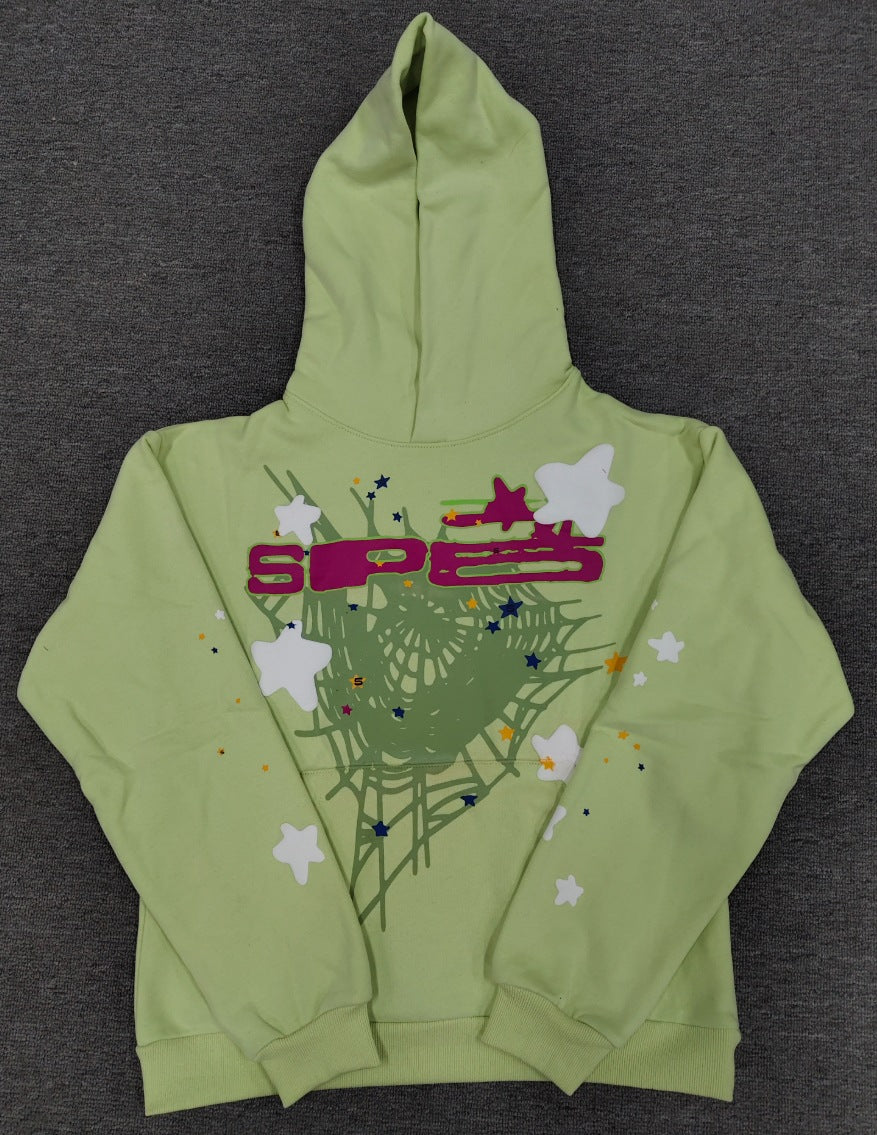 Heavy weight High-Quality Original Sp555der Hoodie 450G Unisex [Fleece Lined]