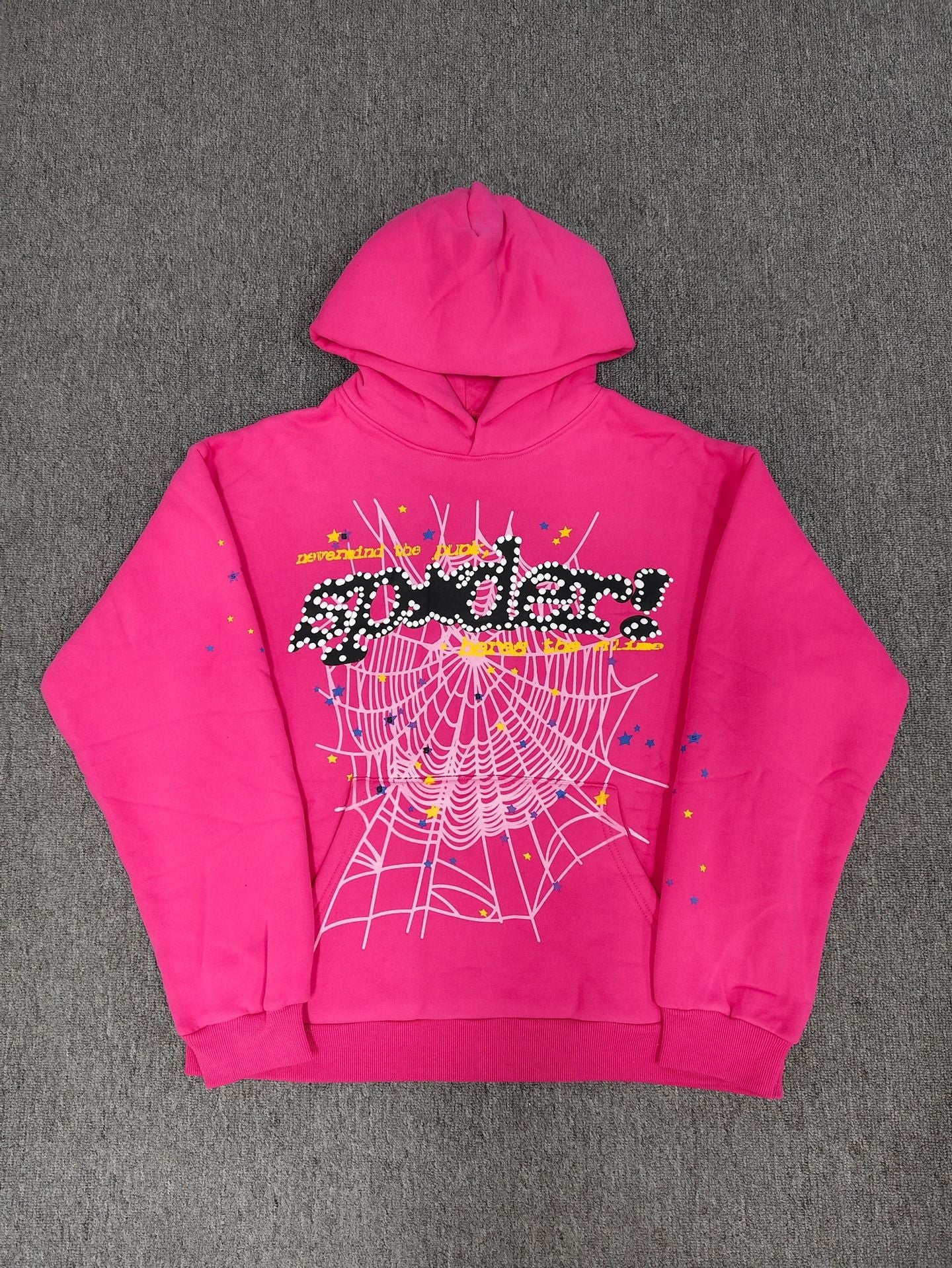 Heavy weight High-Quality Original Sp555der Hoodie 450G Unisex [Fleece Lined]