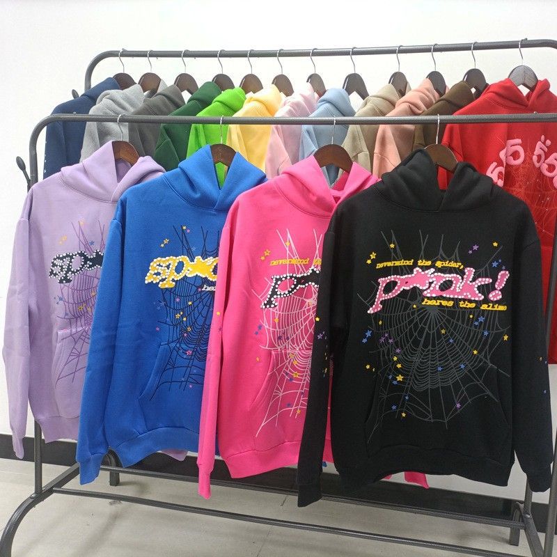 Heavy weight High-Quality Original Sp555der Hoodie 450G Unisex [Fleece Lined]