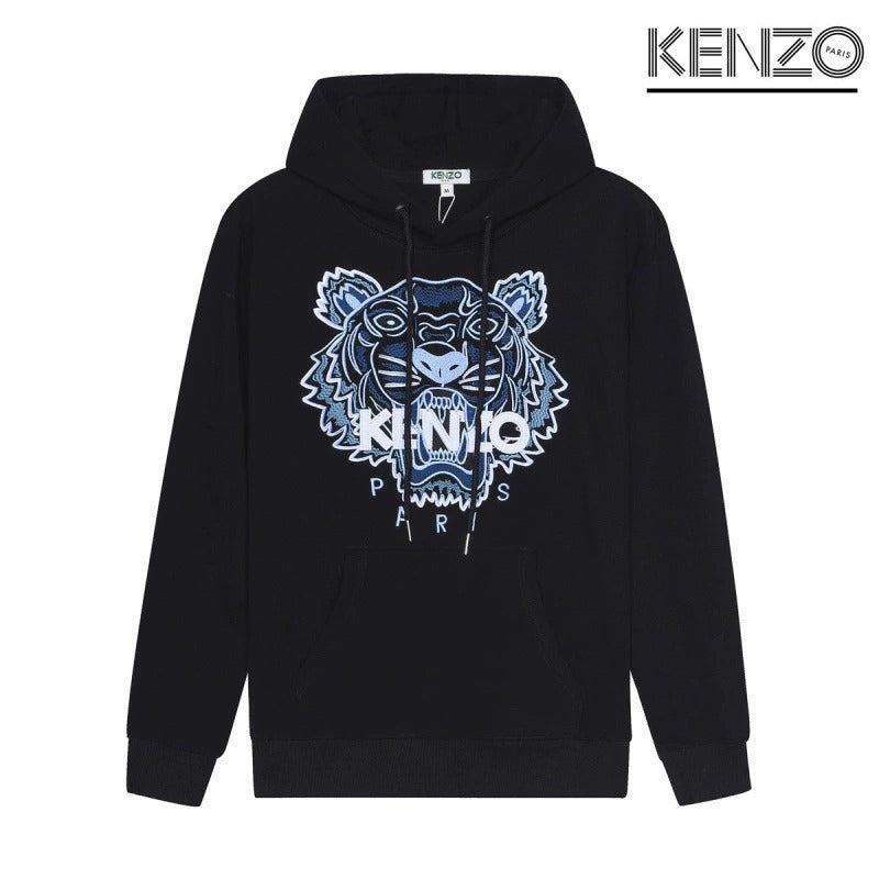 Amuro tiger head print hoodie unisex g17