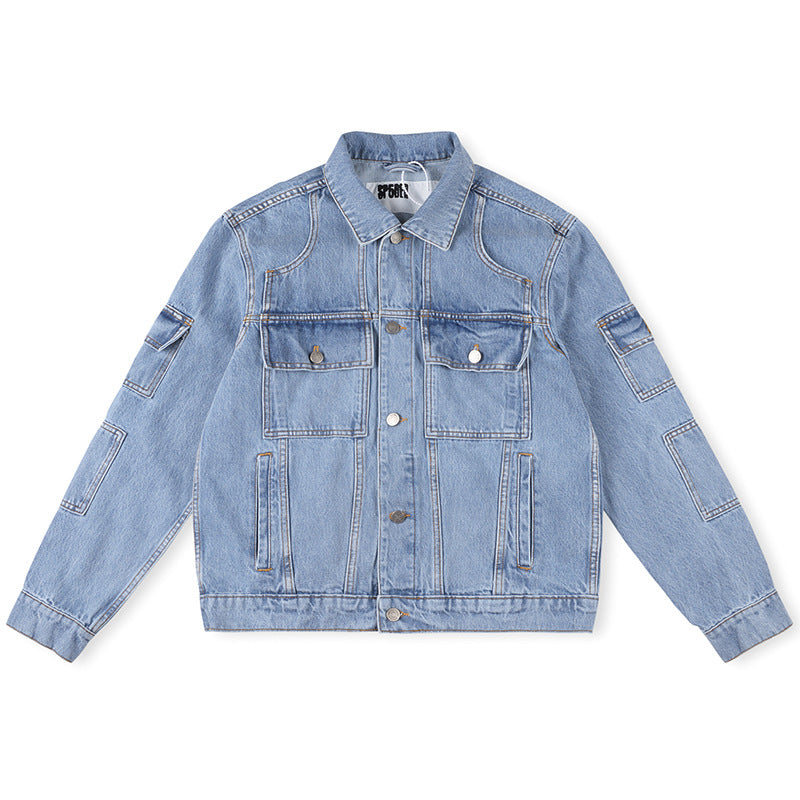 GMabcd-Sp555-der worldwide 555555 Casual Denim Suit