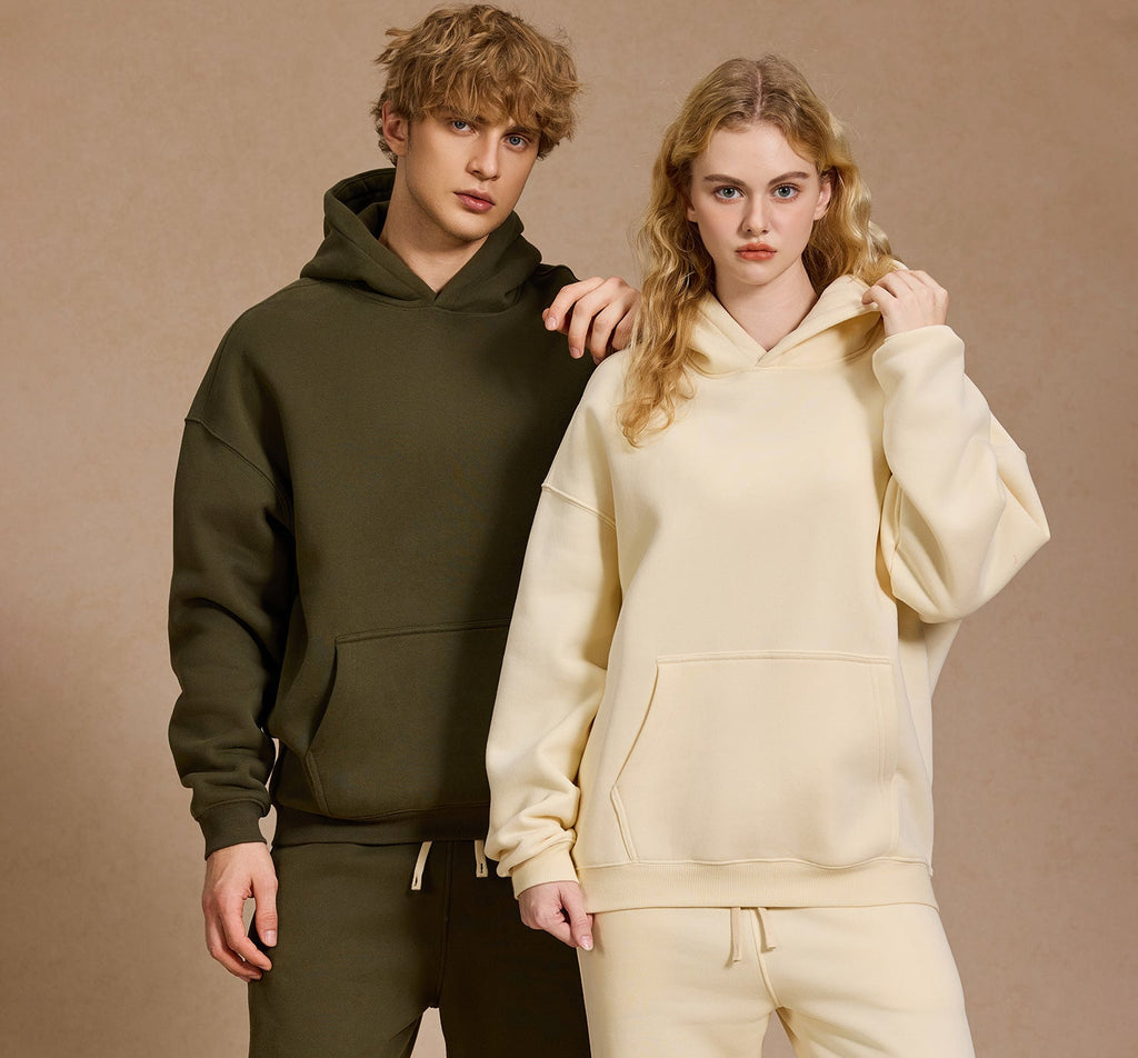 GMabcd heavyweight fleece hoodie product detail 10