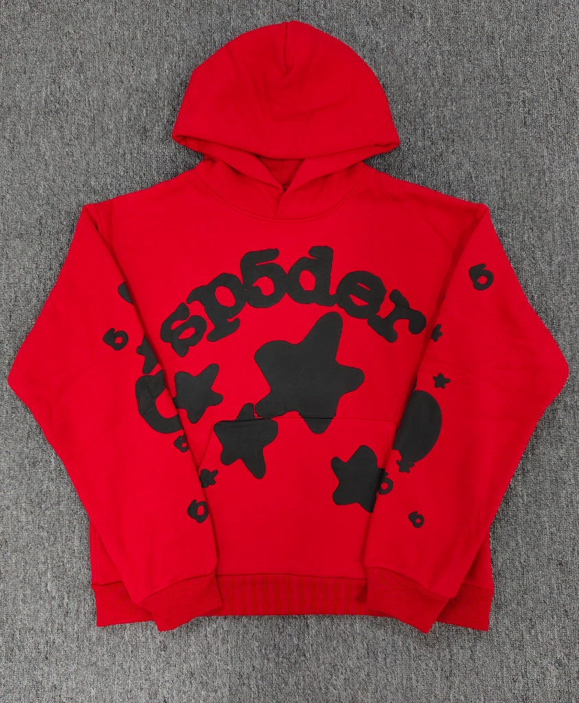 Heavy weight High-Quality Original Sp555der Hoodie 450G Unisex [Fleece Lined]